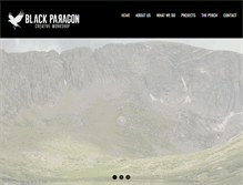 Tablet Screenshot of blackparagon.com